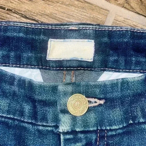Mother Denim Jeans- zip welt muse in eye candy - Picture 5 of 5